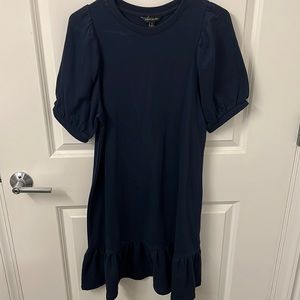 Navy Blue Banana Republic Cotton Dress size small